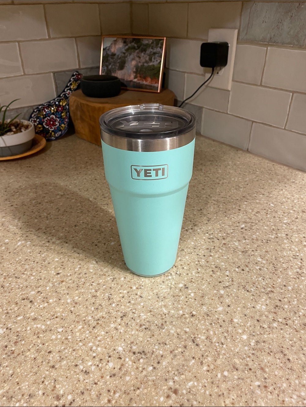 Yeti Insulated Tumbler in Light Turquoise - 26oz